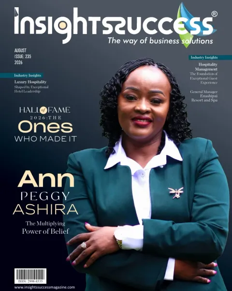 Cover of Insights Success Magazine, Hall of Fame 2026, featuring Ann Peggy Ashira